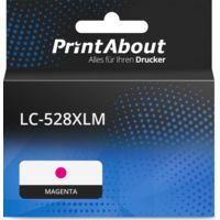 Druckerpatrone kompatibel mit Brother LC-528XLM - Magenta - Hohe Kapazität